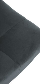 Barstoel Jirra Fluweel chroom, Grijs