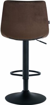 Barstoel Bermuda Zwart, Bruin