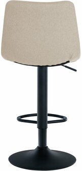 Barstoel Bermuda Rood, Creme