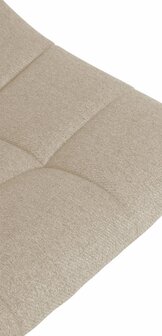 Barstoel Bermuda Rood, Creme