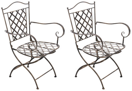 2-delige set stoelen Idiri, 