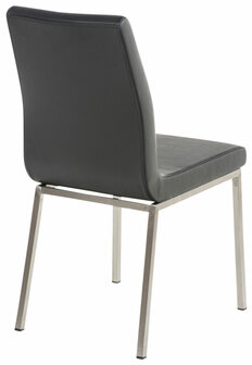 2-delige set eetkamerstoelen Calmor, Zwart