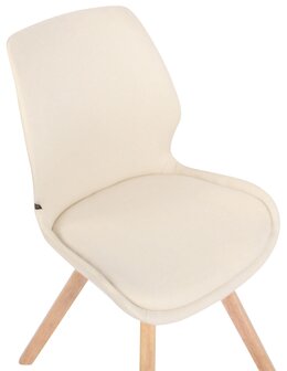 Klapstoel Bermuda Rood, Creme