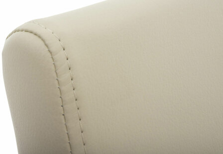 2-delige set eetkamerstoelen Calmor, Creme