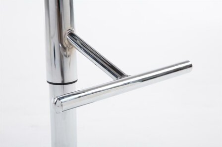 2-delige set barkrukken Cilefirnei stof, Grijs