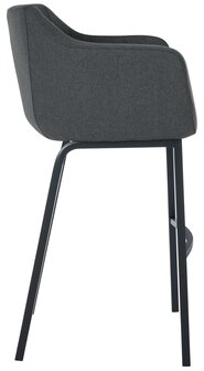 Barstoel Bermuda Rood, Grijs