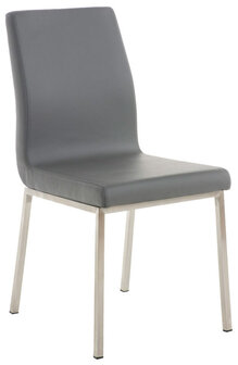 2-delige set eetkamerstoelen Calmor, Grijs