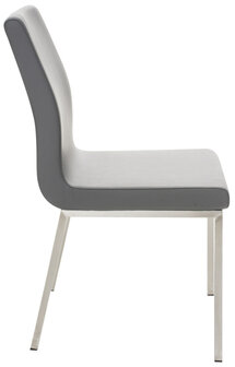 2-delige set eetkamerstoelen Calmor, Grijs