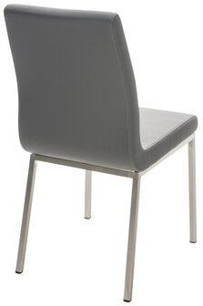 2-delige set eetkamerstoelen Calmor, Grijs