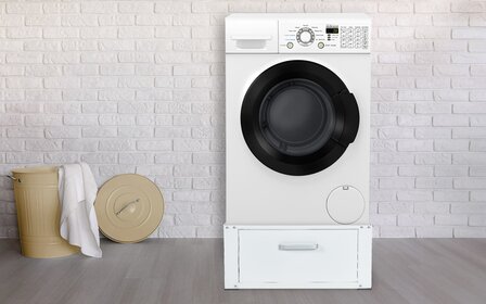 Wasmachine-onderstel Folly, Wit