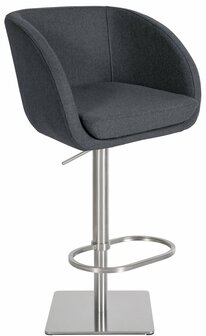 Barstoel Bermuda Rood, Grijs