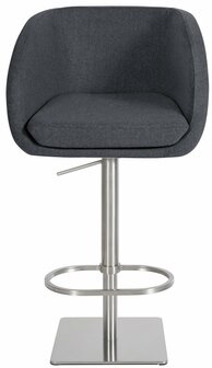Barstoel Bermuda Rood, Grijs