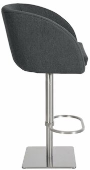 Barstoel Bermuda Rood, Grijs
