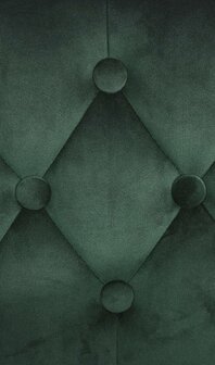 Barstoel Diblun Fluweel chroom, Groen