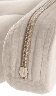 Barstoel Bermuda Zwart, Creme