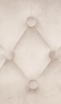 Barstoel Bermuda Zwart, Creme