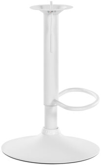 Vervangend frame voor barkruk 8 x 8 cm, Wit