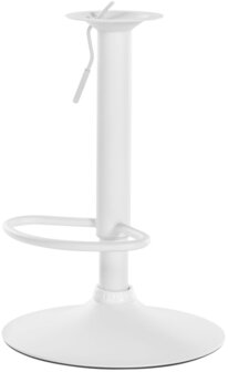 Vervangend frame voor barkruk 8 x 8 cm, Wit