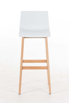 Barstoel Bermuda Rood, Wit