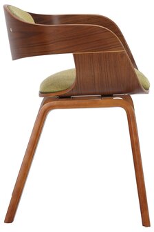 2-delige set stoelen Kongstin Stof, Groen