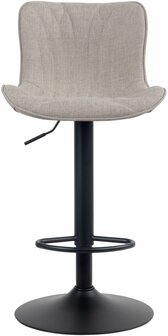 Barstoel Lunis Stof, Taupe