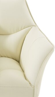 Barstoel Bermuda Rood, Creme
