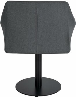 Barstoel Domasa Vilt, Grijs