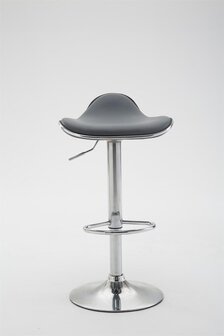 Barstoel Shinghaa Kunstleer, Grijs