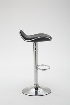 Barstoel Shinghaa Kunstleer, Zwart