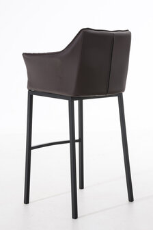 Barstoel Domasa B met 4-poots frame, Bruin