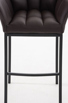 Barstoel Domasa B met 4-poots frame, Bruin
