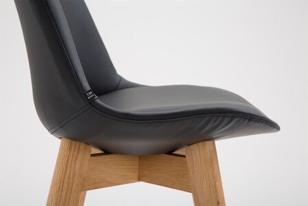 Barstoel Bermuda Rood, Zwart