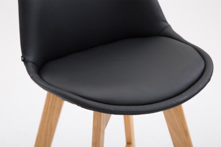 Barstoel Bermuda Rood, Zwart