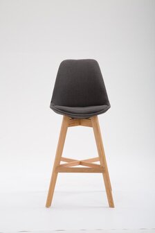 Barstoel Bermuda Rood, Grijs