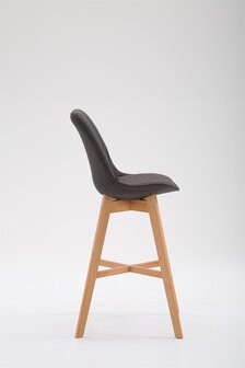 Barstoel Bermuda Rood, Grijs