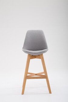 Barstoel Bermuda Rood, Grijs