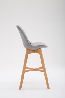 Barstoel Bermuda Rood, Grijs
