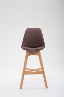 Barstoel Bermuda Rood, Bruin