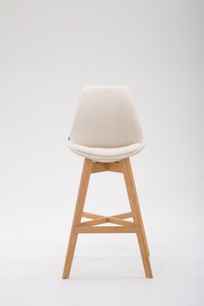 Barstoel Cennas Stof Natura, Creme