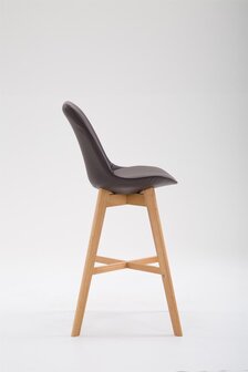 Barstoel Bermuda Rood, Bruin