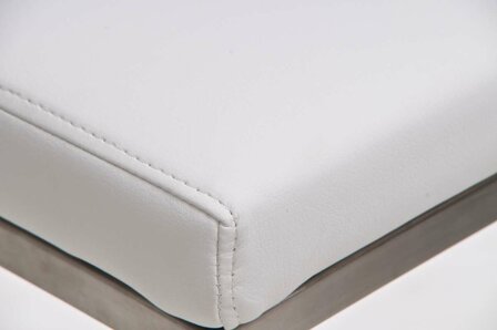 Barstoel Bermuda Rood, Wit