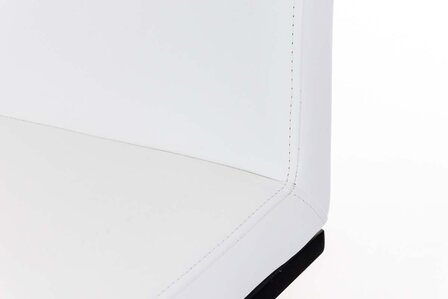 Barstoel Bermuda Rood, Wit