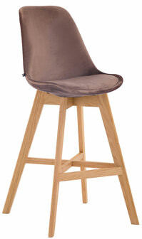 Barstoel Bermuda Rood, Bruin