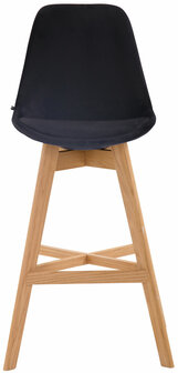 Barstoel Bermuda Rood, Zwart