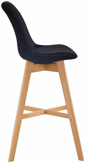 Barstoel Bermuda Rood, Zwart