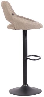 Barstoel Bermuda Rood, Taupe