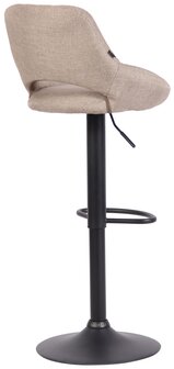 Barstoel Bermuda Rood, Taupe