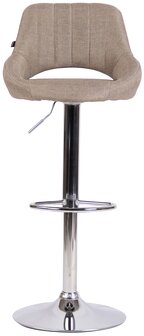 Barstoel Bermuda Rood, Taupe