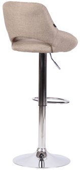 Barstoel Bermuda Rood, Taupe