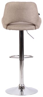 Barstoel Bermuda Rood, Taupe